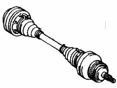 Lexus 42330-50030 Shaft Assy, Rear Drive, RH