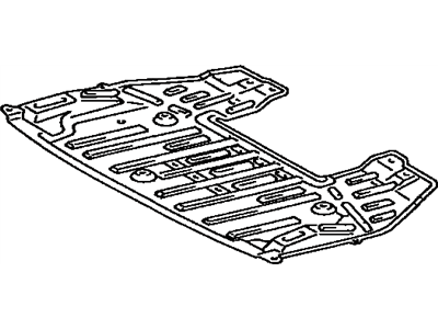 Lexus 51441-50070 Engine Under Cover, No.1