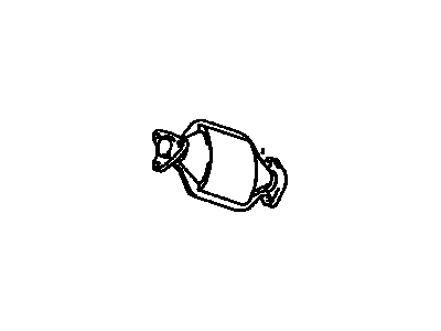 2000 Lexus LS400 Catalytic Converter - 18450-50211