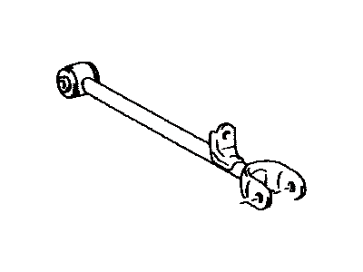 Lexus 48730-50020 Rear Suspension Control Arm Assembly, No.2