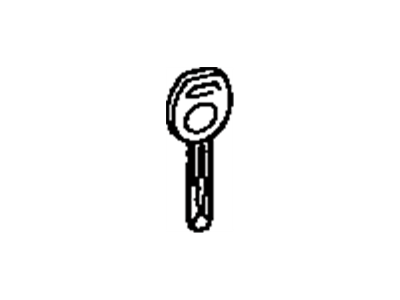 Lexus 90999-00234 Blank Key