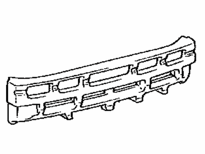 Lexus 52615-50030 Absorber, Rear Bumper Energy