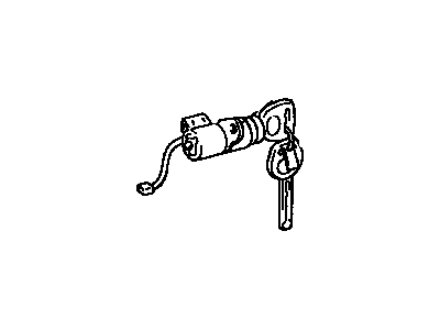 1993 Lexus GS300 Door Lock Cylinder - 69053-30040