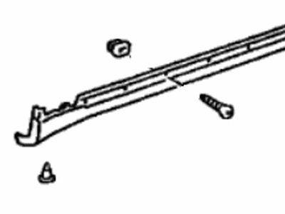 Lexus 75856-59015-H4 Moulding Assy, Body Rocker Panel, LH