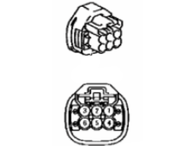 Lexus 90980-11144 Housing, Connector F