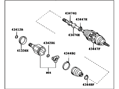 Lexus 43420-0E021