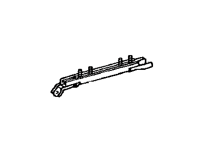 Lexus 72160-0E010 Track Assy, Rear Seat, Outer RH