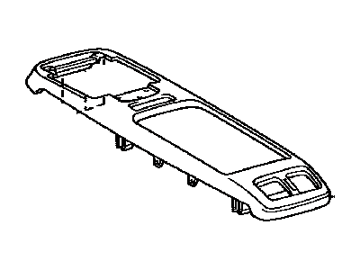 Lexus 58921-0E010-A0 Panel, Rear Console, Upper
