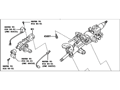 thumbnail image 2 of Replacement Intermediate Steering Shaft For 2004-2006 Lexus RX330 – 17843WG, New 2 of 5