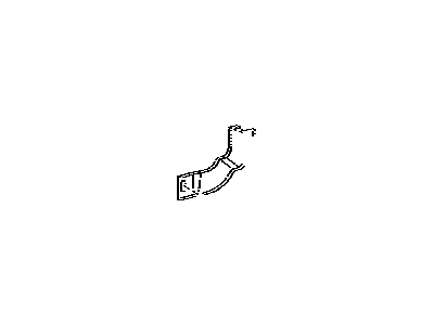 Lexus 89667-0E010 Bracket, Engine Control Computer