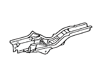 Lexus 57601-0E902 Member Sub-Assy, Rear Floor Side, RH