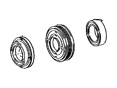 Lexus 88410-0E010 Clutch Assembly, Magnet