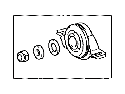 Lexus 37230-30170 Bearing Assy, Center Support, NO.1