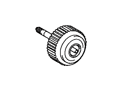 Lexus 35708-08010 Shaft Sub-Assy, Intermediate