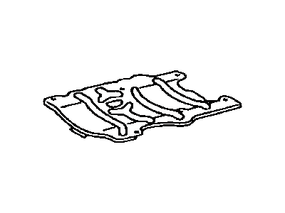 Lexus 12121-0P010 Plate, Oil Pan Baffle, NO.1