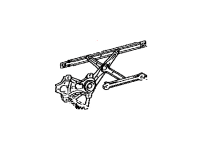 Lexus RX330 Window Regulator - 69802-0E010