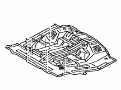 2005 Lexus RX330 Floor Pan - 58311-0E900