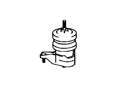 Lexus 12372-0A040 Insulator, Engine Mounting, LH(For Transverse Engine)