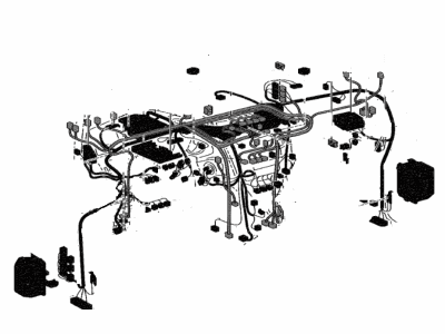 Lexus 82141-0E011 Wire, Instrument Panel