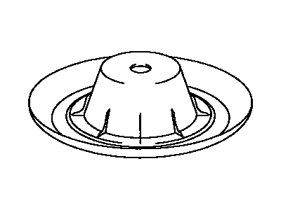 Lexus 51939-0E010 Cover, Spare Wheel Carrier Lock