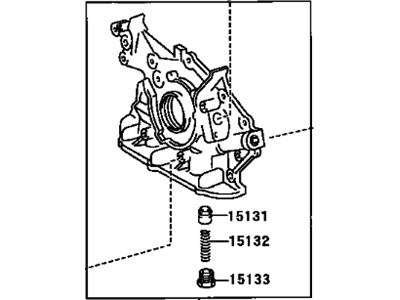 Lexus RX330 Oil Pump - 15100-0A040