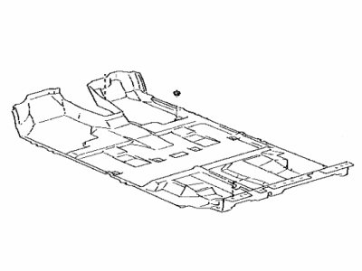 Lexus 58510-0E010-C0 Carpet Assy, Floor, Front