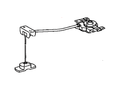 Lexus 51900-0E010 Carrier Assy, Spare Wheel