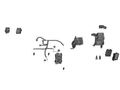 Lexus 82111-0E130 Wire, Engine Room Main