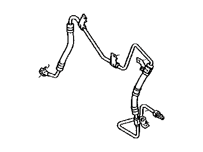 Lexus 44410-0E021 Power Steering Pressure Feed Tube Assembly