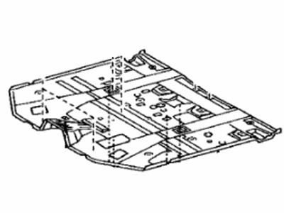 Lexus RX330 Floor Pan - 58111-0E900