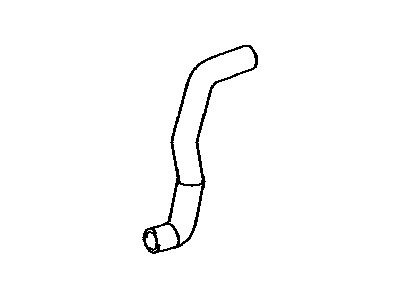 Lexus 16572-0P130 Hose, Radiator, NO.2