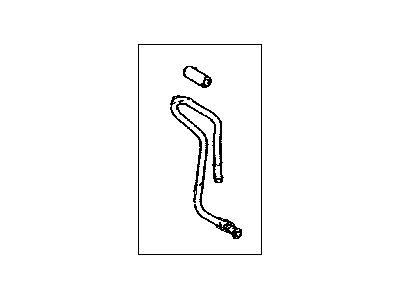 Lexus RX350 Automatic Transmission Oil Cooler Hose - 32922-0E030