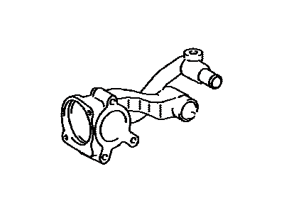 Lexus 16323-0P030 Housing, Water Inlet