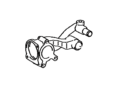 Lexus GS200t Thermostat Housing - 16032-36060