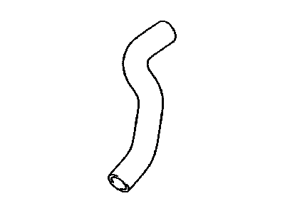 Lexus 16572-38130 Hose, Radiator, NO.2