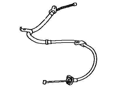 Lexus 46420-35780 Cable Assembly, Parking