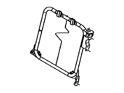 Lexus 71018-60310 Frame Sub-Assy, Rear Seat Back, LH