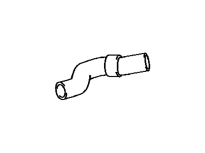 Lexus 16573-66010 Hose, Radiator, NO.3