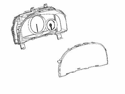 Lexus 83800-3AE90 Meter Assembly COMBINAT