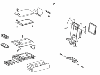 Lexus GS F Armrest - 72830-30L40-C1