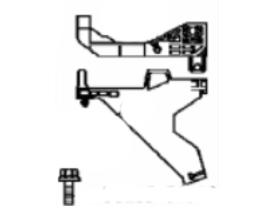 Lexus 82715-76040 Bracket, Wiring Harness