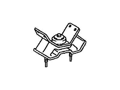 Lexus 12372-20030 Insulator, Engine Mounting, LH(For Transverse Engine)