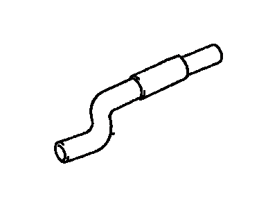 Lexus 16571-20030 Hose, Radiator, Inlet