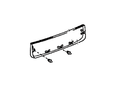 Lexus 64780-48010-B0 Panel Assy, Back Door Trim