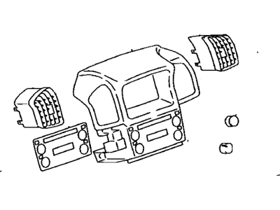 Lexus Blower Control Switches - 84010-48040-E0