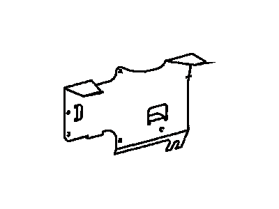 Lexus 86719-48040 Bracket, Telephone