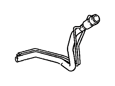 Lexus Fuel Filler Neck - 77201-48040