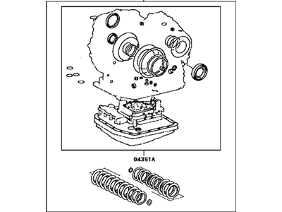 1999 Lexus ES300 Automatic Transmission Overhaul Kit - 04352-21010