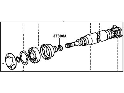 2001 Lexus RX300 Drive Shaft - 37110-48010