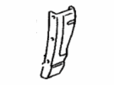 Lexus 75611-48010-A5 Moulding, Front Fender, Outside RH